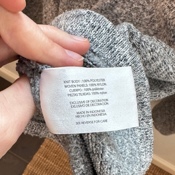 Eddie Bauer Men's Quarter-Zip Sweater Gray Melange Zip-Up Size M - Picture 5 of 7